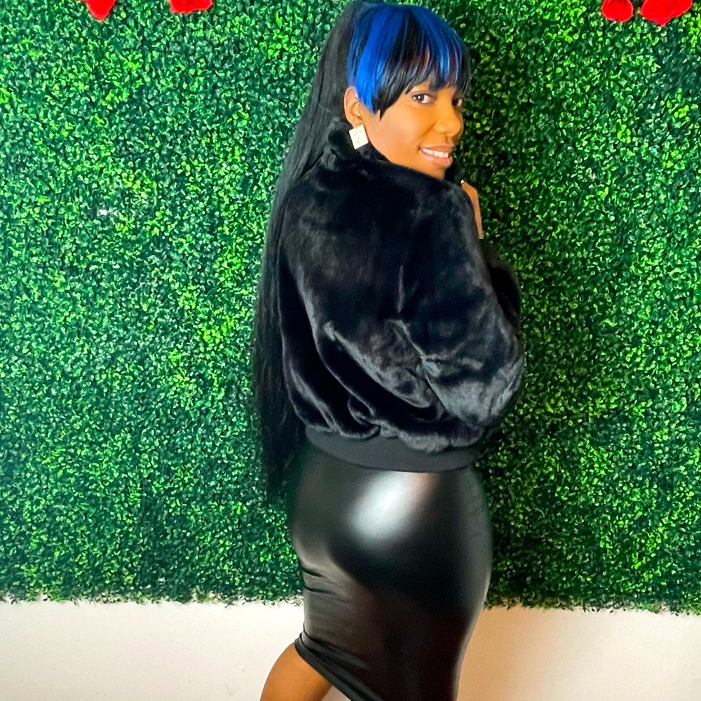 Ladies Faux Fur Jacket